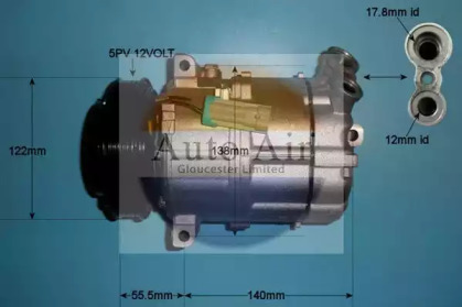 Компрессор (AUTO AIR GLOUCESTER: 14-0333P)