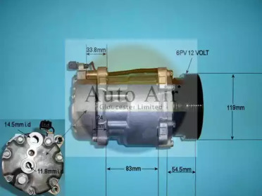 Компрессор (AUTO AIR GLOUCESTER: 14-1100P)