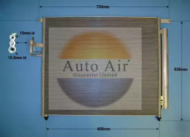 Конденсатор (AUTO AIR GLOUCESTER: 16-6234)