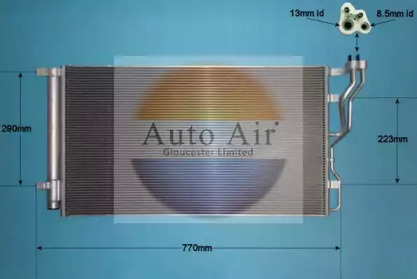 Конденсатор (AUTO AIR GLOUCESTER: 16-9668)