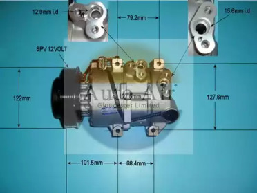 Компрессор (AUTO AIR GLOUCESTER: 14-9772)