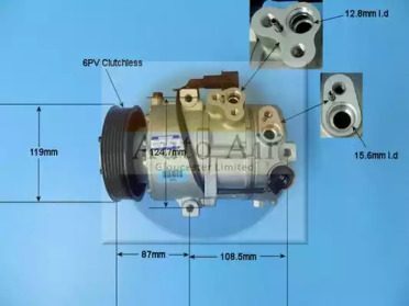 Компрессор (AUTO AIR GLOUCESTER: 14-9777)