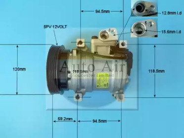 Компрессор (AUTO AIR GLOUCESTER: 14-9783)