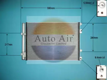 Конденсатор (AUTO AIR GLOUCESTER: 16-1062)