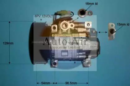 Компрессор (AUTO AIR GLOUCESTER: 14-1140)