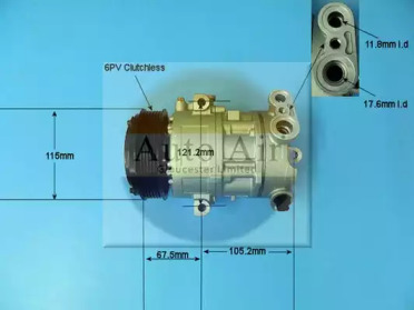 Компрессор (AUTO AIR GLOUCESTER: 14-1447P)