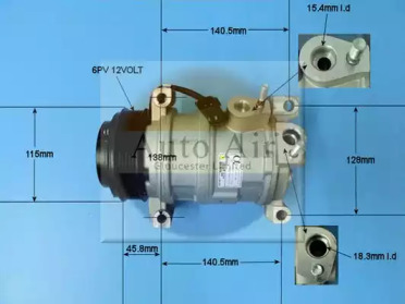 Компрессор (AUTO AIR GLOUCESTER: 14-1266P)