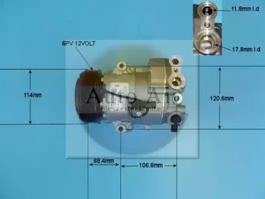 Компрессор (AUTO AIR GLOUCESTER: 14-7477)