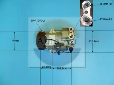 Компрессор (AUTO AIR GLOUCESTER: 14-7478)