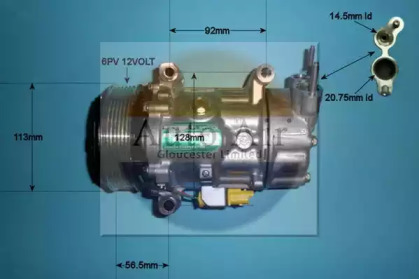 Компрессор (AUTO AIR GLOUCESTER: 14-1125)