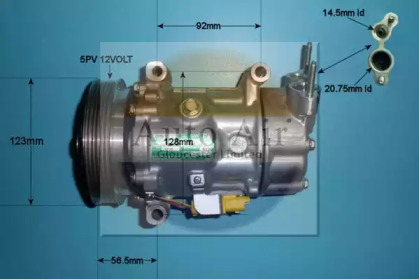 Компрессор (AUTO AIR GLOUCESTER: 14-1124)