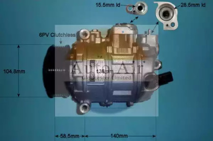 Компрессор (AUTO AIR GLOUCESTER: 14-1126)