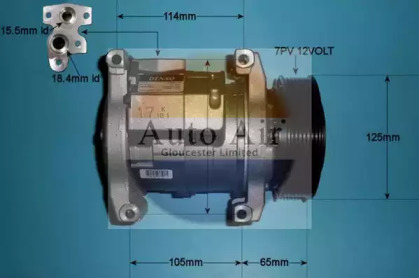 Компрессор (AUTO AIR GLOUCESTER: 14-0120)