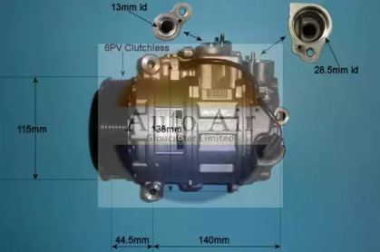 Компрессор (AUTO AIR GLOUCESTER: 14-0121)