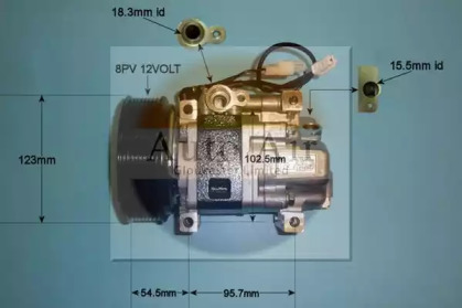 Компрессор (AUTO AIR GLOUCESTER: 14-1141)