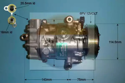 Компрессор (AUTO AIR GLOUCESTER: 14-0057)