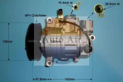 Компрессор (AUTO AIR GLOUCESTER: 14-1257P)