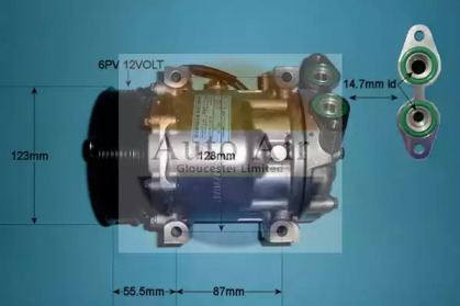 Компрессор (AUTO AIR GLOUCESTER: 14-0098P)