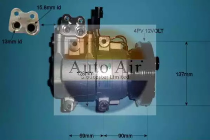 Компрессор (AUTO AIR GLOUCESTER: 14-1030)