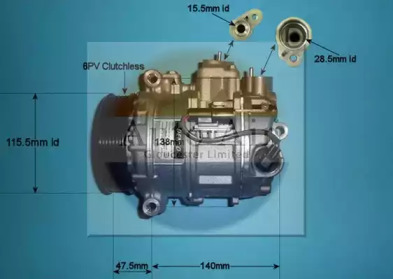 Компрессор (AUTO AIR GLOUCESTER: 14-0039)