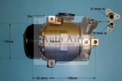 Компрессор (AUTO AIR GLOUCESTER: 14-9731P)