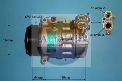 Компрессор (AUTO AIR GLOUCESTER: 14-1050)