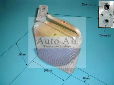 Испаритель (AUTO AIR GLOUCESTER: 21-5655)