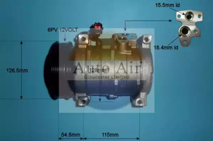 Компрессор (AUTO AIR GLOUCESTER: 14-0088)