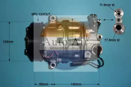 Компрессор (AUTO AIR GLOUCESTER: 14-1608)