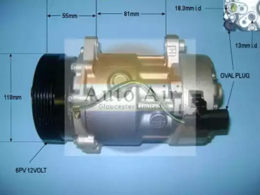 Компрессор (AUTO AIR GLOUCESTER: 14-1226P)