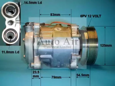 Компрессор (AUTO AIR GLOUCESTER: 14-1121)