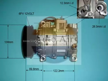 Компрессор (AUTO AIR GLOUCESTER: 14-0331)