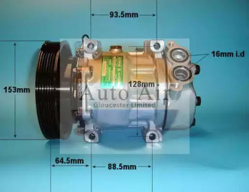 Компрессор (AUTO AIR GLOUCESTER: 14-0313)