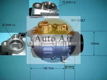 Компрессор (AUTO AIR GLOUCESTER: 14-6464)