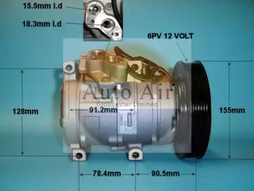 Компрессор (AUTO AIR GLOUCESTER: 14-1183AR)