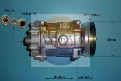 Компрессор (AUTO AIR GLOUCESTER: 14-1100)