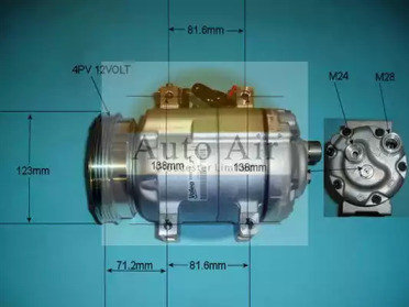 Компрессор (AUTO AIR GLOUCESTER: 14-9688)