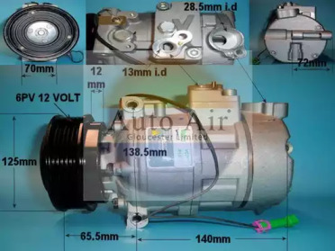 Компрессор (AUTO AIR GLOUCESTER: 14-9692P)