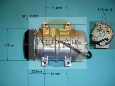 Компрессор (AUTO AIR GLOUCESTER: 14-9700)