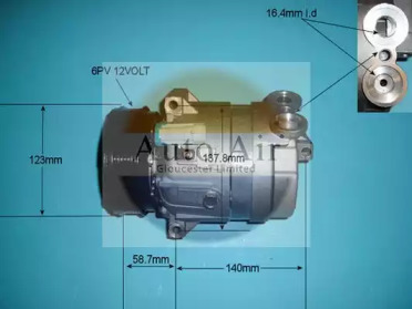 Компрессор (AUTO AIR GLOUCESTER: 14-5302)