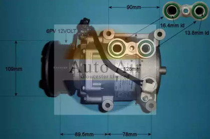 Компрессор (AUTO AIR GLOUCESTER: 14-0322P)