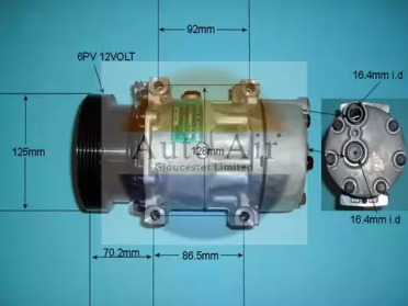 Компрессор (AUTO AIR GLOUCESTER: 14-8075)