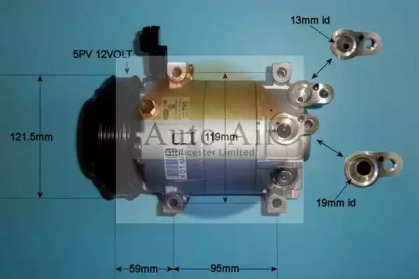 Компрессор (AUTO AIR GLOUCESTER: 14-0411)