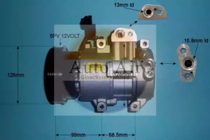 Компрессор (AUTO AIR GLOUCESTER: 14-0412)