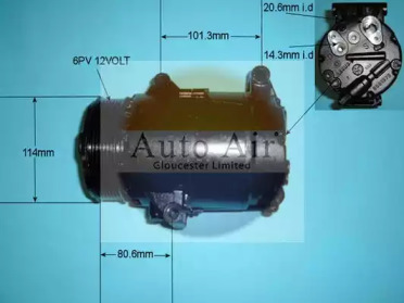 Компрессор (AUTO AIR GLOUCESTER: 14-9720R)