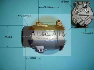 Компрессор (AUTO AIR GLOUCESTER: 14-9736)