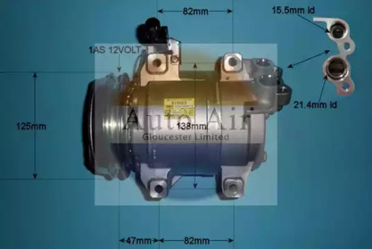 Компрессор (AUTO AIR GLOUCESTER: 14-2073)