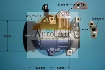 Компрессор (AUTO AIR GLOUCESTER: 14-2076)