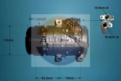 Компрессор (AUTO AIR GLOUCESTER: 14-2077)