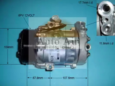 Компрессор (AUTO AIR GLOUCESTER: 14-4397)